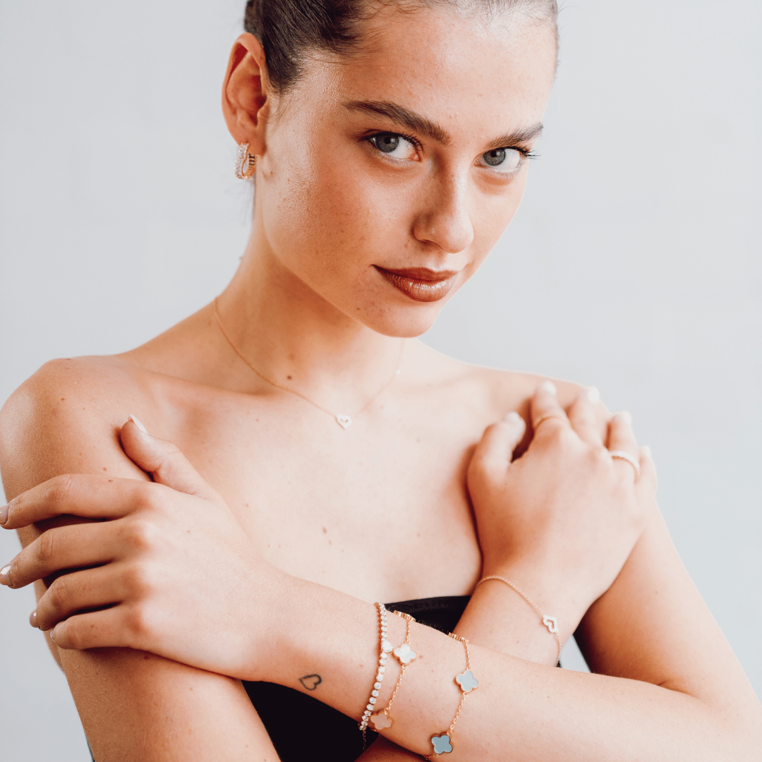 Bransoletka Niebieska Koniczyna